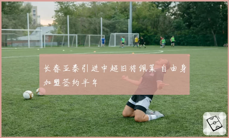 长春亚泰引进中超旧将佩莱 自由身加盟签约半年